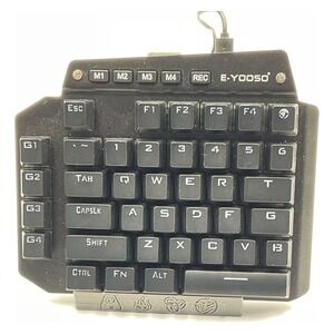 E-YOOSO K-700 Gaming Keypad RGB Single Hand USB-C‎